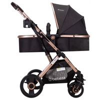 Coche Cuna Paseo Vox Gold Negro Bebesit