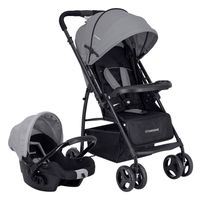 Coche Travel System Go Lite Gris Bebesit