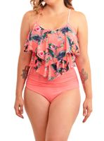 Bikini tiro alto top vuelos Maorí J colores