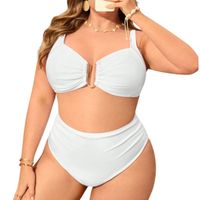 Bikini tiro alto plus size Victoria Blanco Hipsy