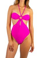Traje de baño mujer strapless paraiso
