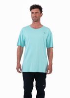 Polera Hombre Orgánica Daily Turquoise