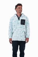 Polar Hombre Half Zip Hood Tupa Teal