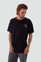 Polera Hombre Humedal Negra