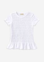 Polera Mujer Clásica Algodón Panal