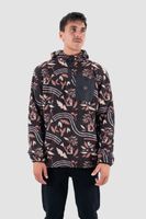 Polar Hood Half Zip Moke - Burdeo