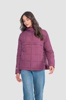 Parka Mujer Anorak Solid Berry