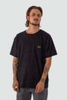 Polera Hombre Woven Negra