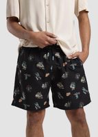 Traje de Baño Hombre Volley Garden Negro