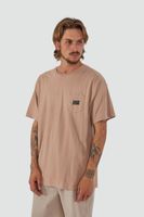 Polera Hombre Woven Lt Terracota
