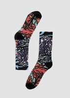 Calcetines Print Las Peinetas Negro