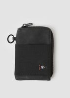 Billetera Zipper Negro