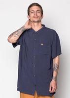Camisa Viscose Solid Dark Blue