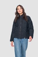 Chaqueta Mujer Quilted 100% Lyocell Negra
