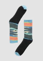 Calcetines Print Topo Gris