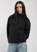 Chaqueta Bomber Acolchada Tencel Mujer