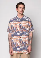 Guayabera Jungle Peach