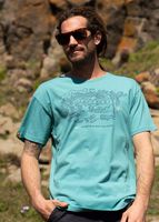 Polera Hombre Bone Turquoise