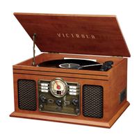 Tornamesa Vintage The Quincy Victrola 6 en 1