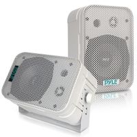 Parlantes interior exterior Pyle 40w blanco