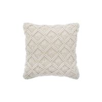 Cojín Ete Macrame 40 x 40 cm Atmosphera