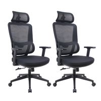 2 Sillas Escritorio Oficina Ergonómica Ergotech LEVO