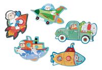 Puzzle Progresivo Vehiculos 5 Puzzles Scratch Europe