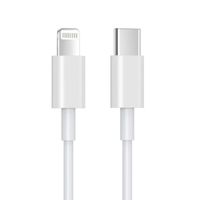 Cable De Carga USB-C a Lightning 1 Mt Blanco LEVO