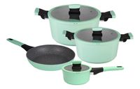 Batería De Cocina 7 Piezas Soho Mint Kitchenware
