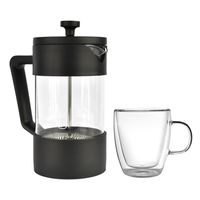 Pack Cafetera Francesa 600ml +Taza Doble Pared 350ml Simplit