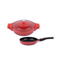 Pack Olla Cacerola 28cm + Sartén 24cm Toulouse