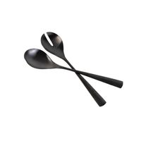 Set Ensalada Acero Inoxidable Negro DAY