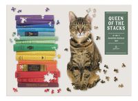 2 Puzzles Con Forma 650Pcs Queen Of The Stacks Mudpuppy