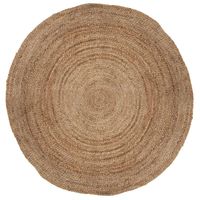 Alfombra Yute Redonda 120 cm Atmosphera