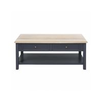 Mesa de Centro Damian con 4 Cajones y Repisa Atmosphera