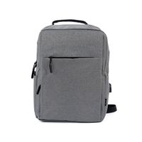 Mochila para Notebook con Puerto USB 15"" Gris LEVO