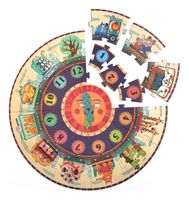 Puzzle Redondo Mi Viaje En El Tiempo 25Pcs MiDeer