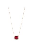 Collar Lauren Ralph Lauren Dorado Rojo 14N00549