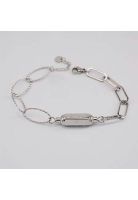 Pulsera  19v69 Plateado Mujer STB341