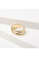 Anillo  19v69 Dorado Mujer STR402