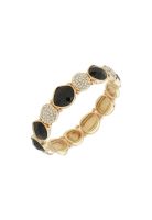 Pulsera Anne Klein Dorado Negro 01B00877