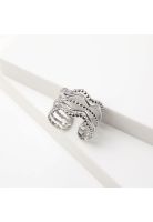 Anillo  19v69 Plateado Mujer STR348