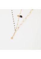 Pulsera Doble 19v69 Dorado Mujer STB162