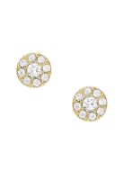 Aros Fossil  JF04375710 Dorado Mujer