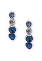 Aros Colgantes Anne Klein Azul Mujer 01G00780