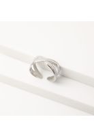 Anillo  19v69 Plateado Mujer STR214