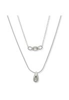 Collar Anne Klein 01N00585 Plateado