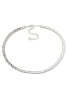 Collar Anne Klein Plateado Mujer