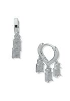 Aros Anne Klein Plateado Mujer 01G00686