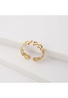 Anillo  19v69 Dorado Mujer STR257